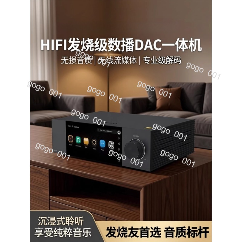 Dac Streamer Network Player - Lecteur audio numérique HiFi DAC A6