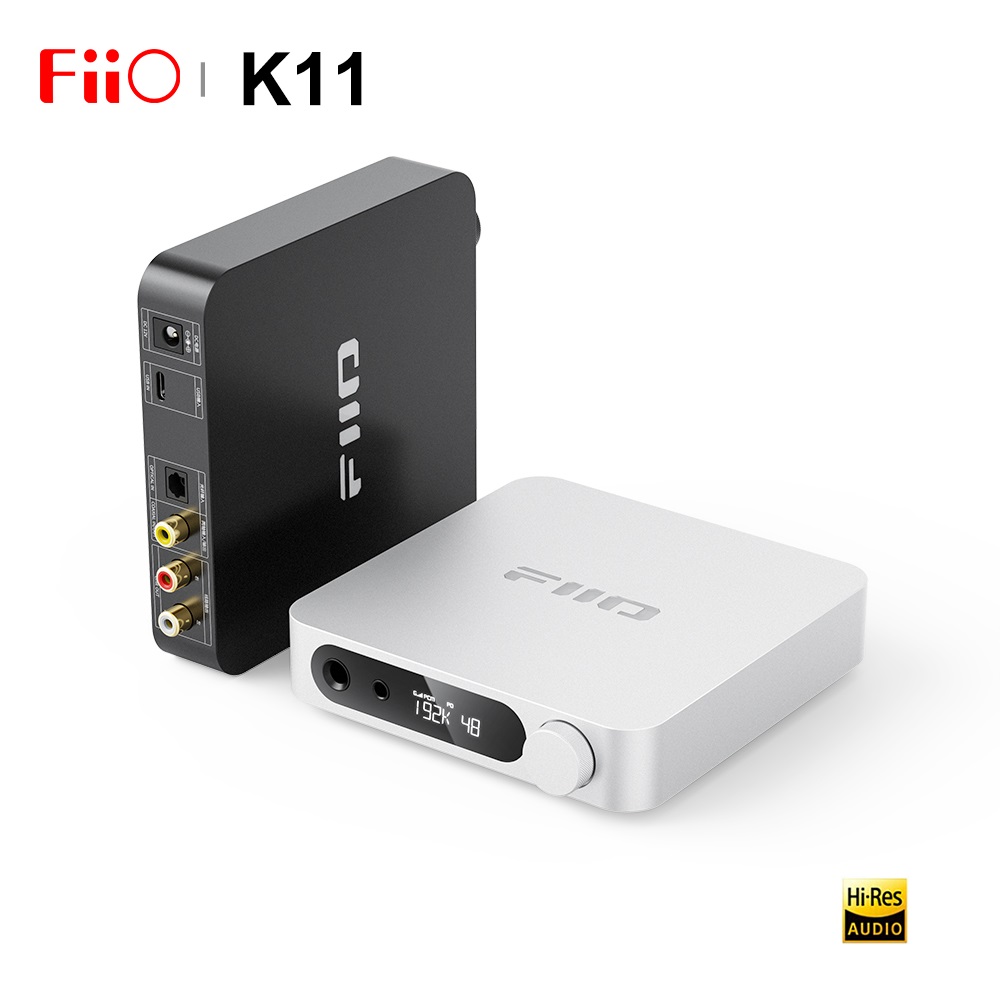 Dac With Headphone Amp Balanced - FiiO K11-Décodeur HiFi Balchoses, Amplificateur de