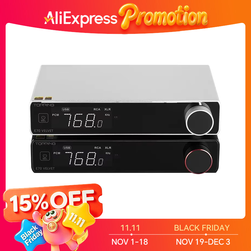 Dac Usb Coaxial Optical Bluetooth - TOPPING E70 velours AK4499EX décodeur XU316