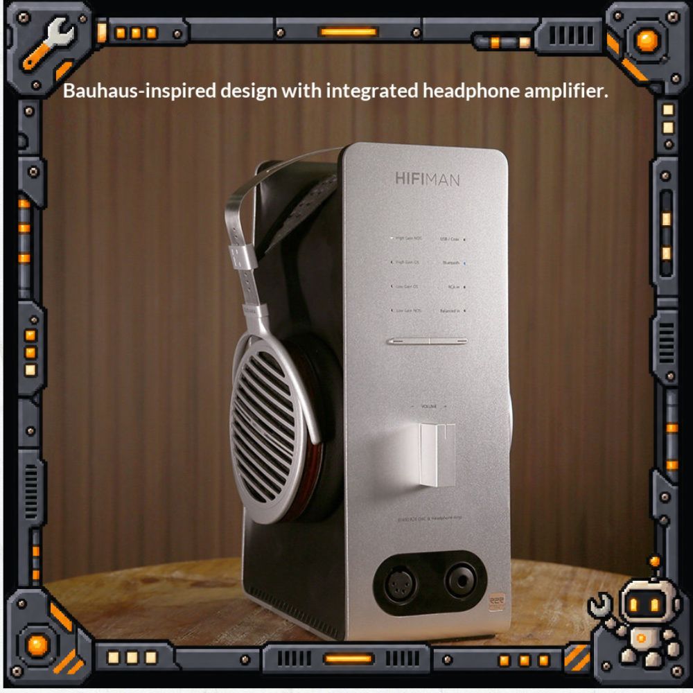R2R Dac Balanced Xlr - Amplificateur de casque HIFIMAN EF600 Bluetooth