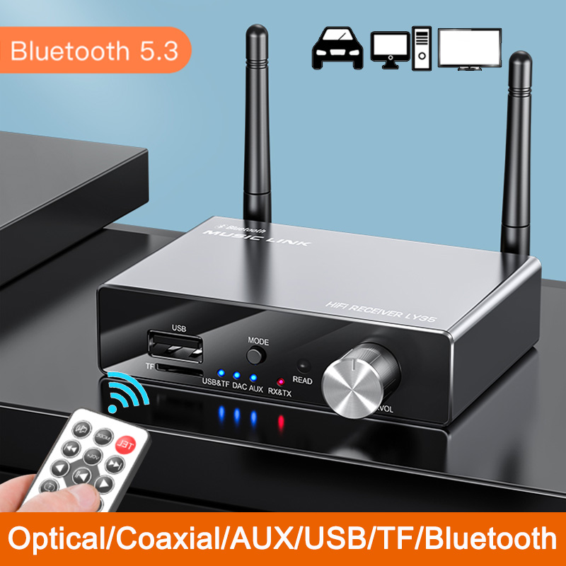Dac Usb Coaxial Optical Bluetooth - Adaptateur audio sans fil Bluetooth 5.3,