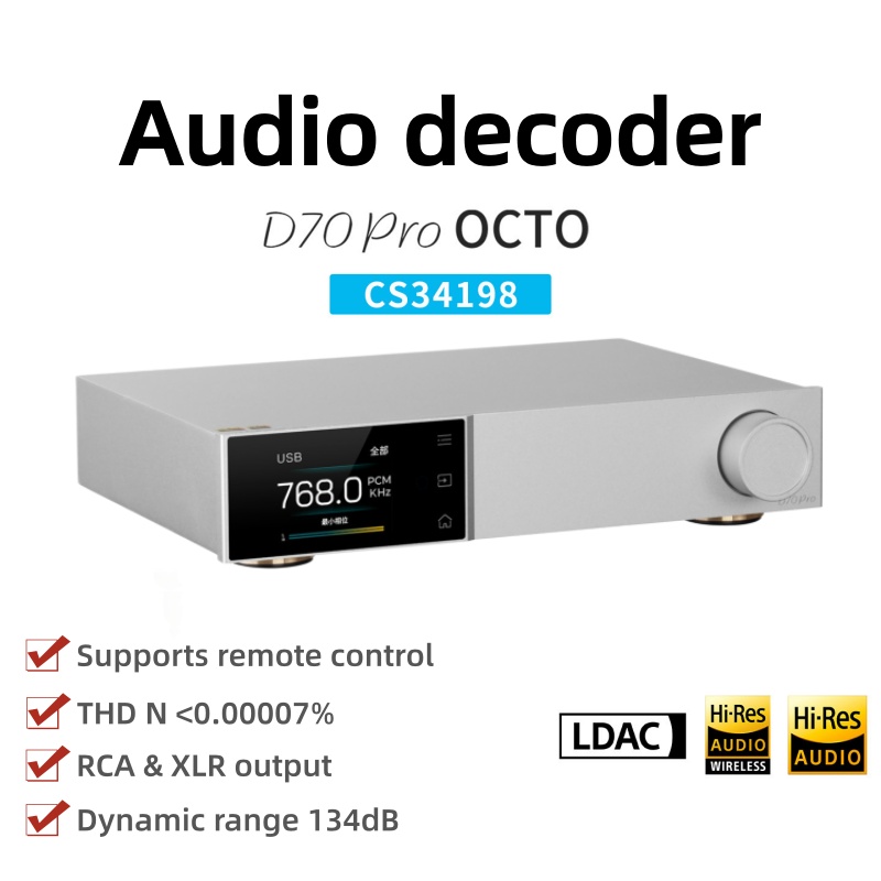 Décodeur audio haute fidélité, - Dac Usb Coaxial Optical Bluetooth avis et prix