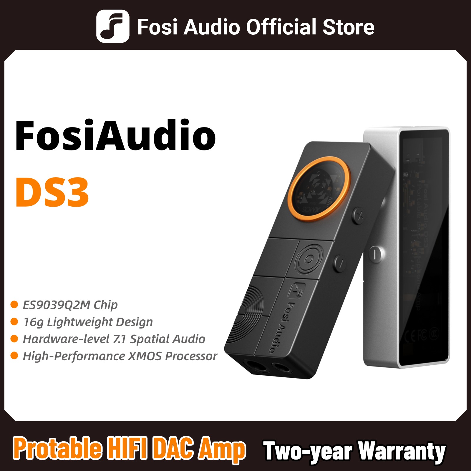 Amplificateur DAC portable Fos - Dual Ess9038 Dac avis et prix