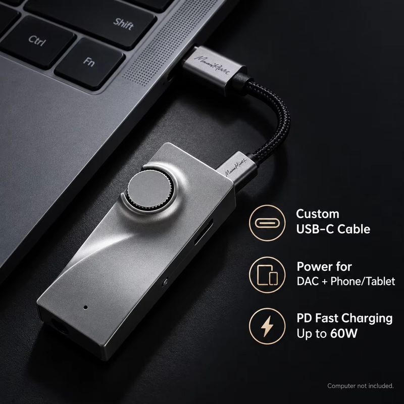 Adaptateur audio Hi-Fi Moonriv - Portable Dac Dongle Usb C avis et prix