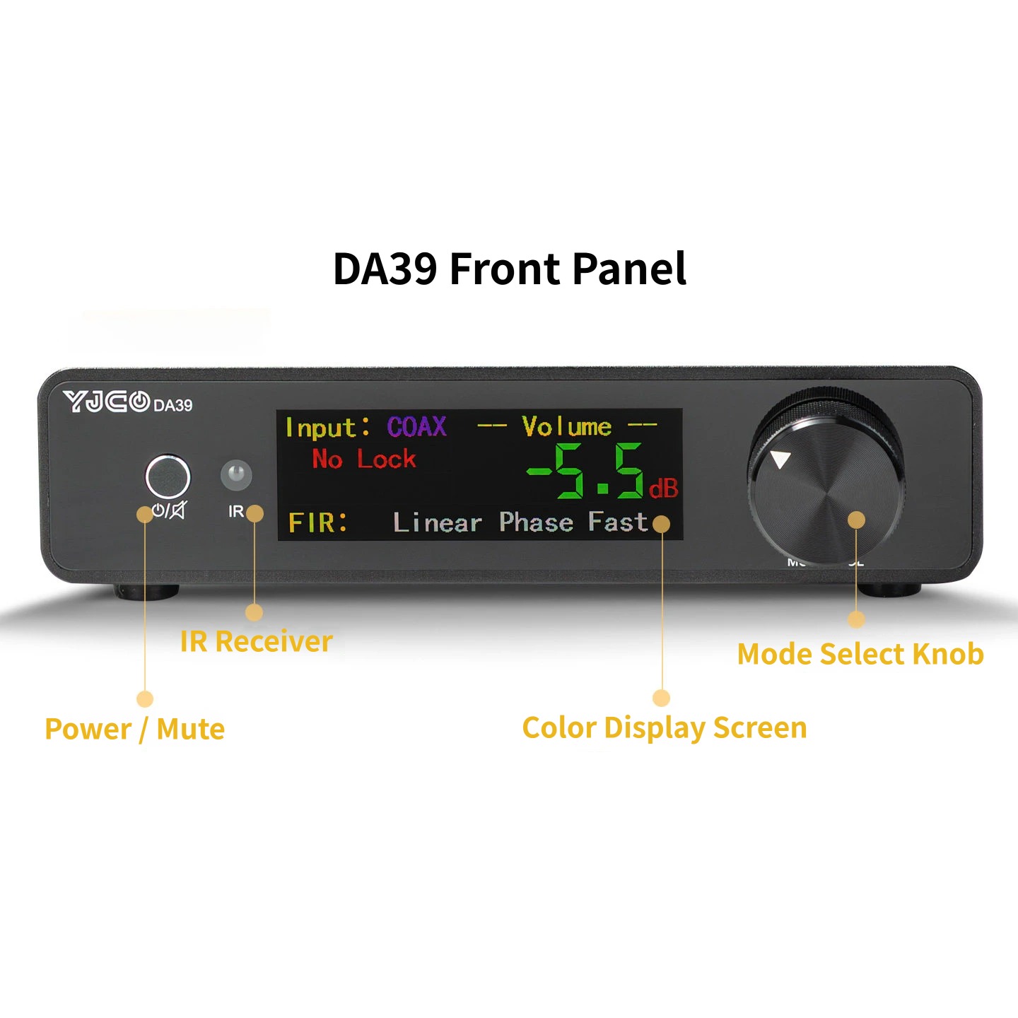 YJCO DAC de bureau, décodeur a - Dac Usb Coaxial Optical Bluetooth avis et prix