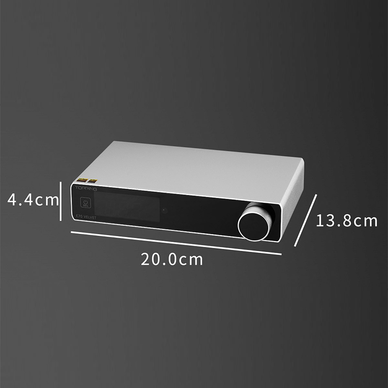 TOPPING E70 velours AK4499EX d - Dac Usb Coaxial Optical Bluetooth avis et prix