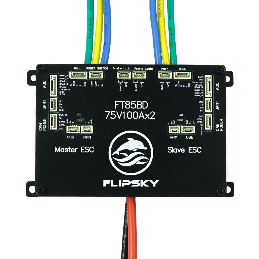 FLIPSKY FT85BD touristes ESC 8 - Dual Ess9038 Dac avis et prix
