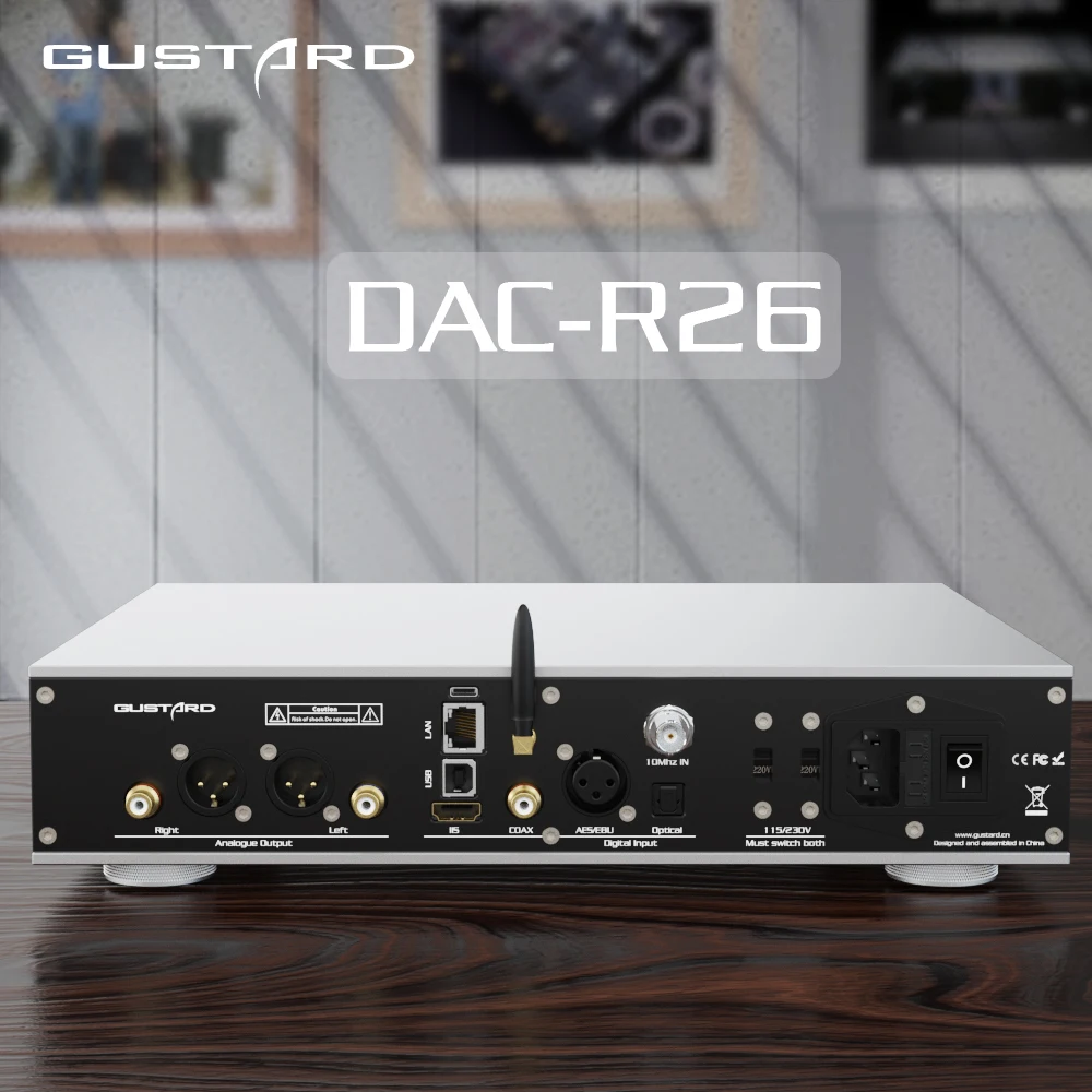 GUSTARD DAC-R26 DAC R2R discre - R2R Dac Balanced Xlr avis et prix