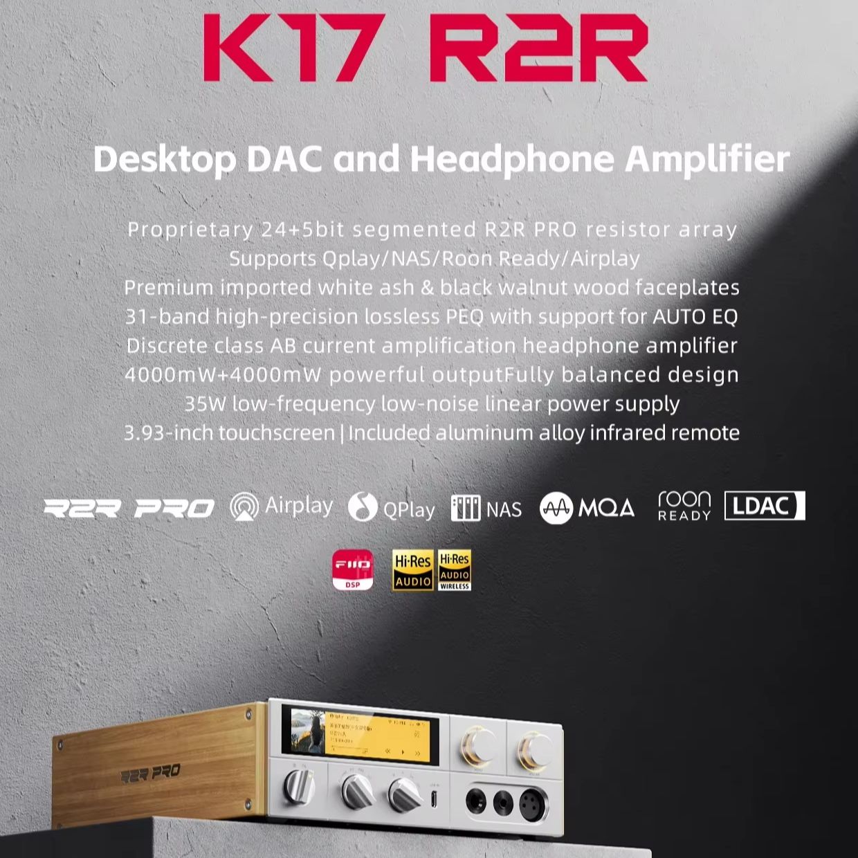FIIO K17 Amplificateur de casq - R2R Dac Balanced Xlr avis et prix