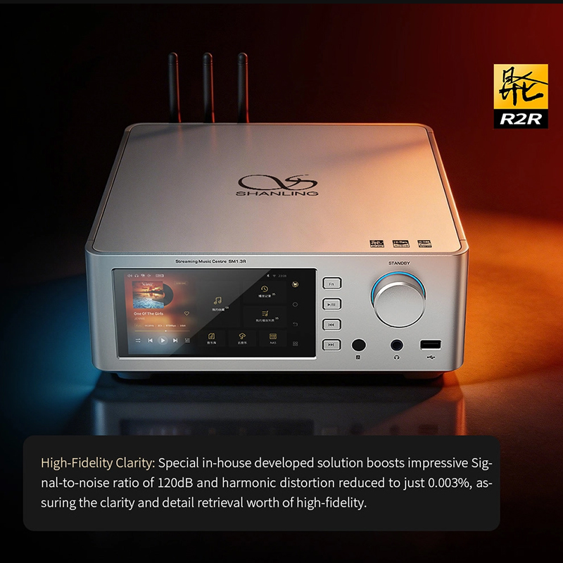 SHANLING SM1.3R Streamer Hi-Fi - R2R Dac Balanced Xlr avis et prix