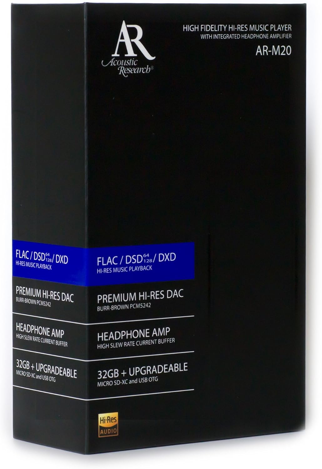 Lecteur DAP HiRes Acoustic Res - Dual Ess9038 Dac avis et prix