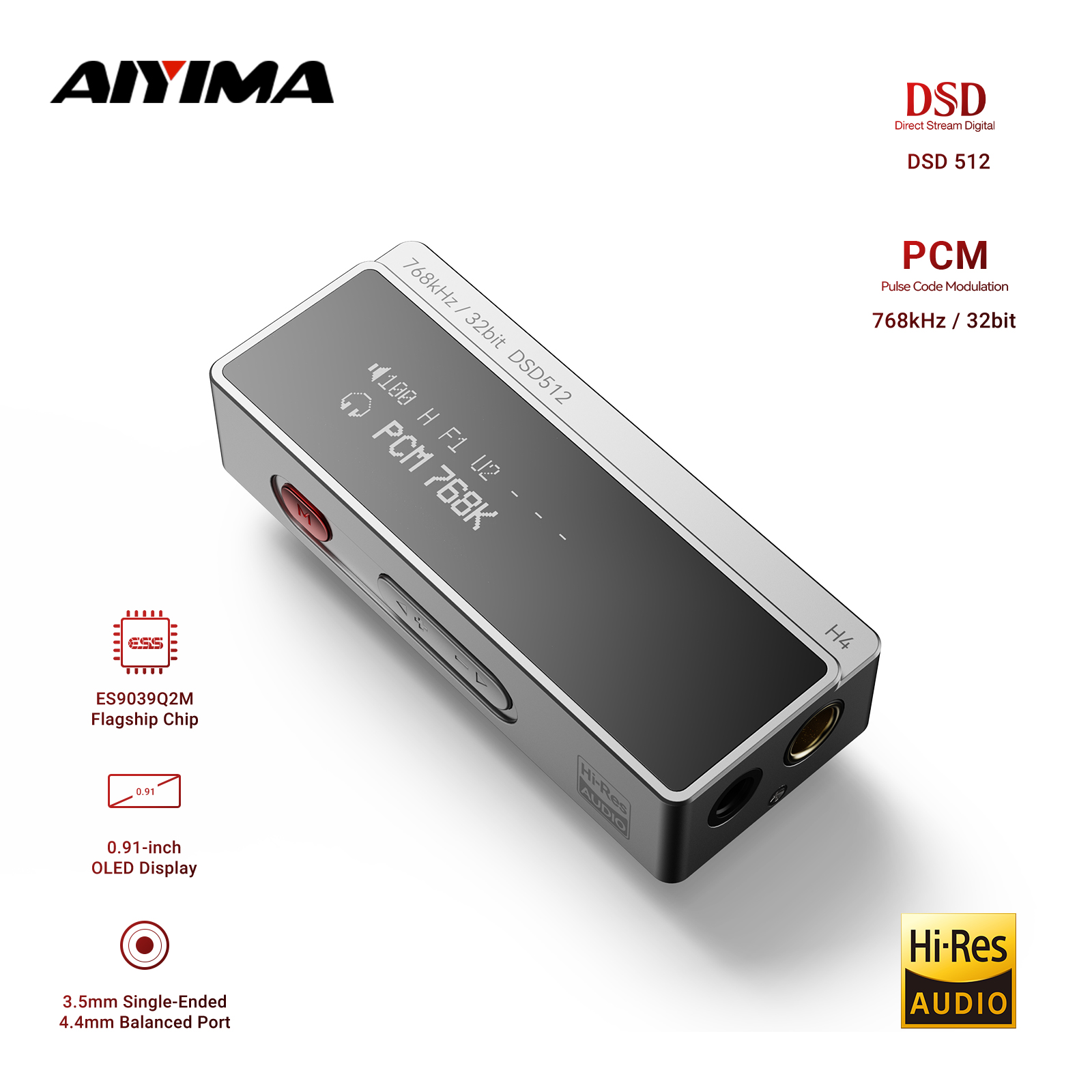 AIYIMA H4 HIFI Amplificateur d - Dac With Headphone Amp Balanced avis et prix