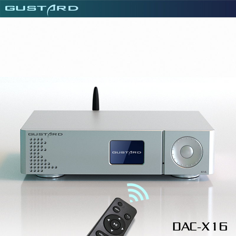 GUSTARD DAC X16 Dual ES9068AS  - Dac Usb Coaxial Optical Bluetooth avis et prix