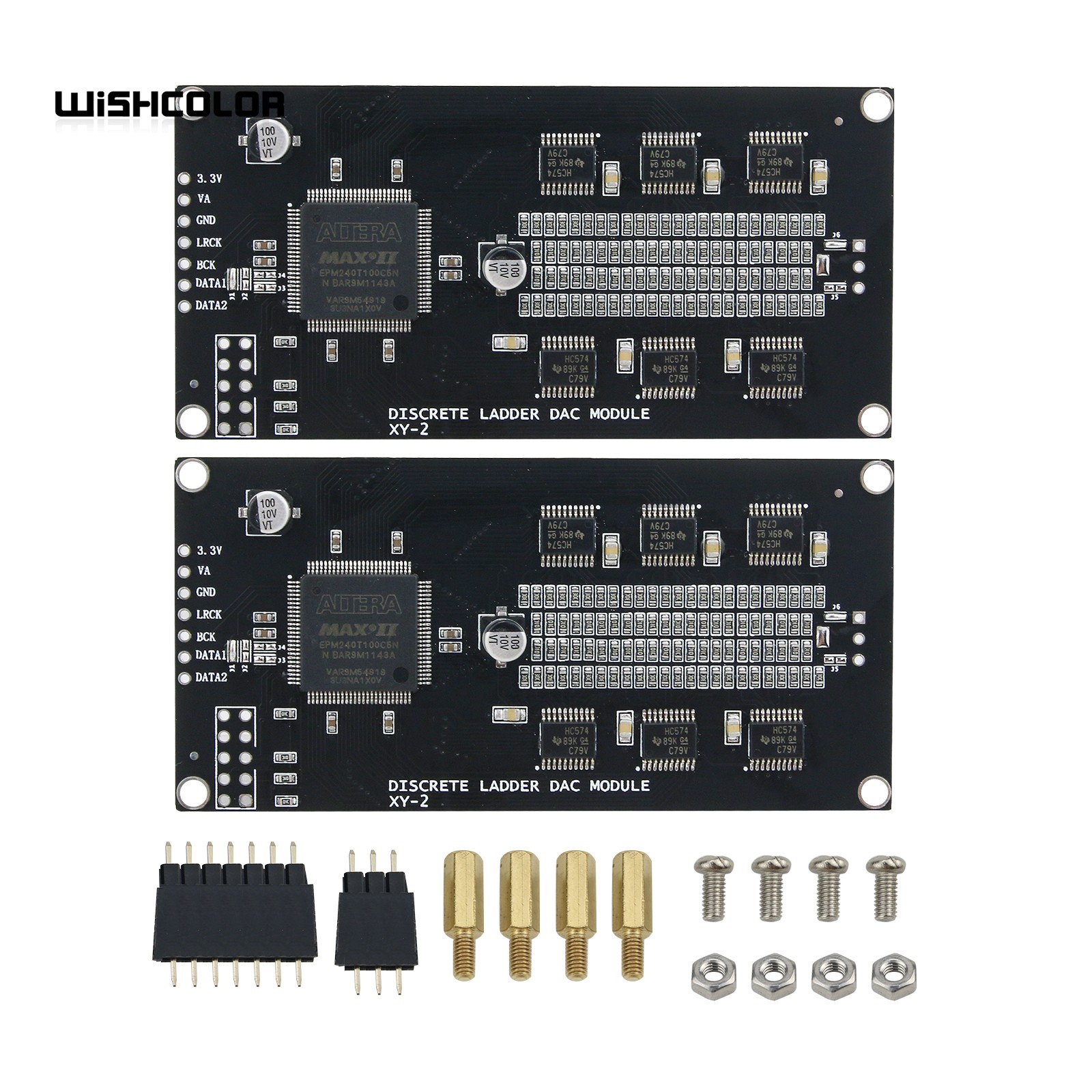 Wishcolor 2 pièces XY-2 échell - R2R Ladder Dac 24Bit avis et prix