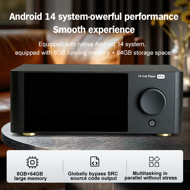 VOVOFOX AP30 Lecteur de musiqu - Dac Streamer Network Player avis et prix