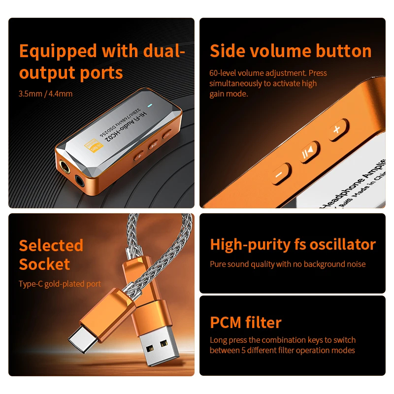Adaptateur audio DAC Type C ve - Portable Dac Dongle Usb C avis et prix
