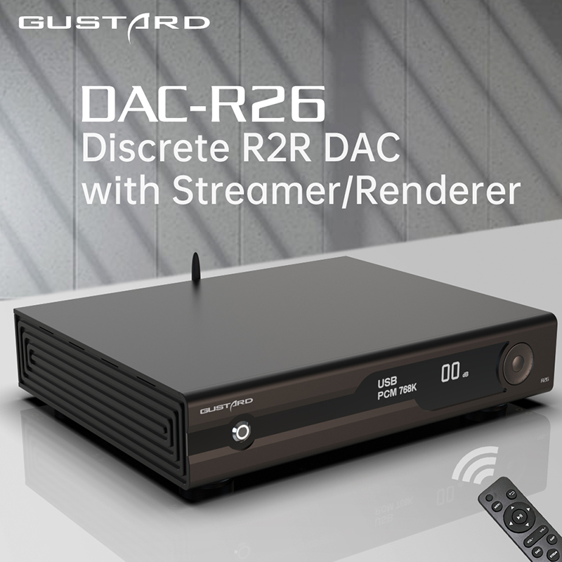Gustard DAC-R26 DAC R2R Discre - R2R Dac Balanced Xlr avis et prix