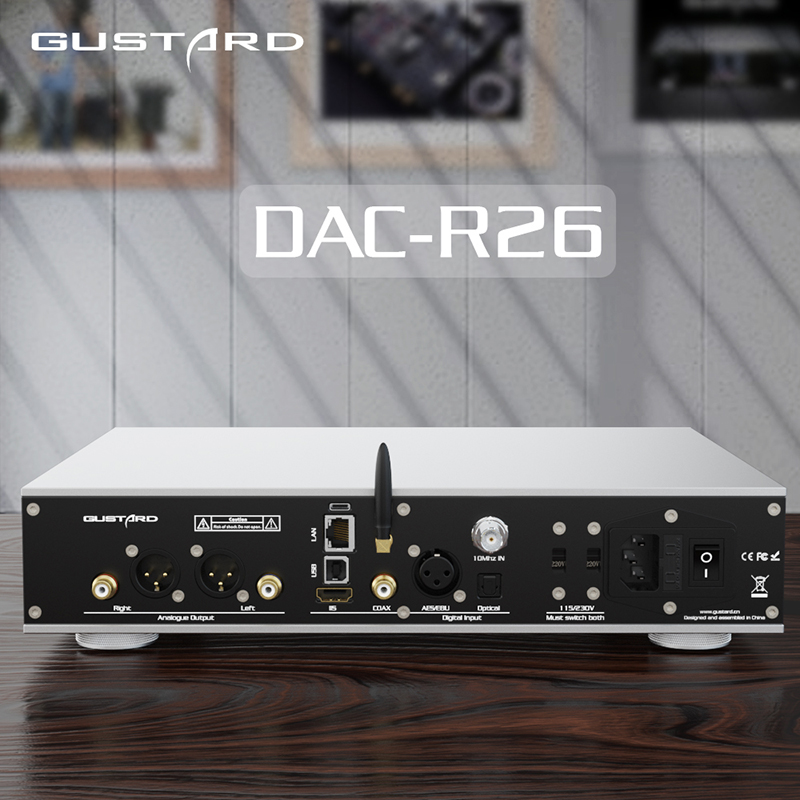 Gustard DAC-R26 DAC R2R Discre - R2R Dac Balanced Xlr avis et prix