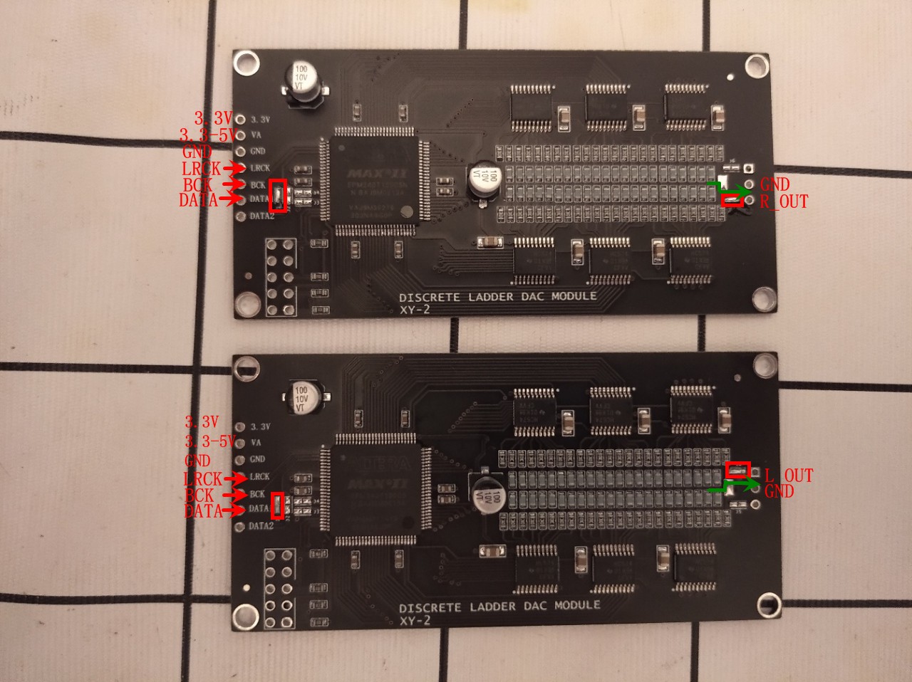 Nouveau module R2R discret XY- - R2R Ladder Dac 24Bit avis et prix